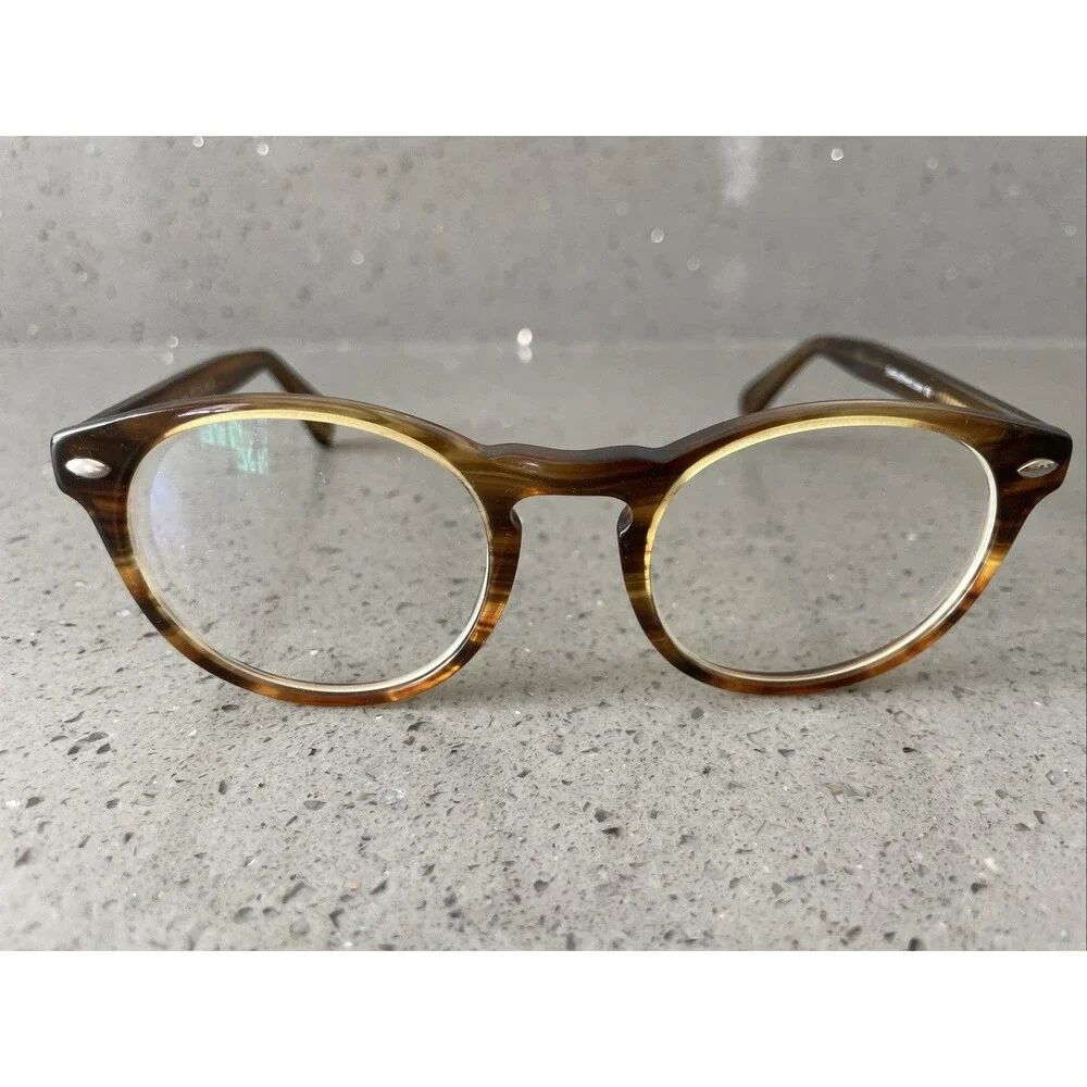 Eyebuydirect The Loop 49-19-145 C3 Brown Eyeglasses FRAMES ONLY Round full rim